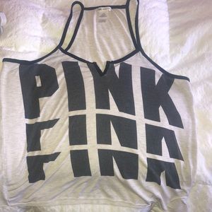 PINK lounge tank top